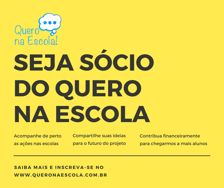 Associe-se ao Quero na Escola! – Notícias do Quero na Escola