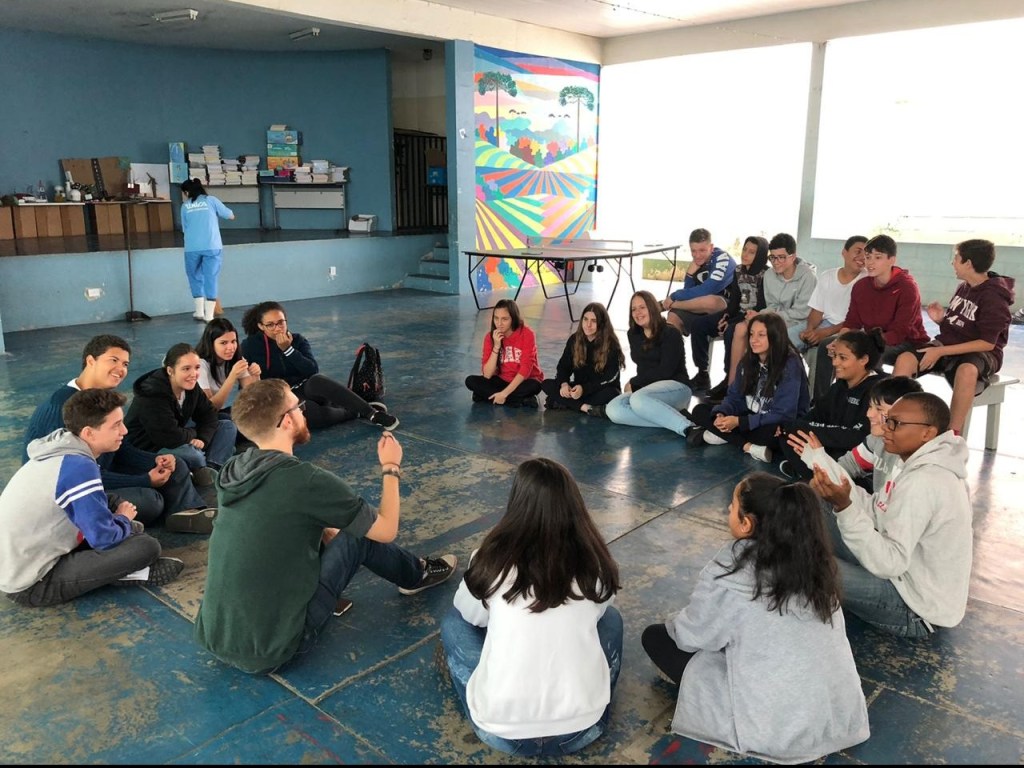 voluntário quero na escola